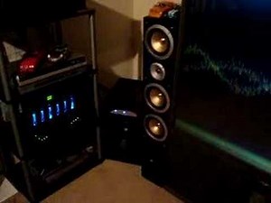 Yamaha RX-V550, Pure Acoustics Qx-900's, Velodyne DPS-12