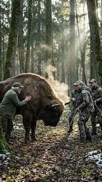 😭 "Nie będzie świadków w Puszczy." Był JEDEN. Ważył 900 KILO... 🦬💔