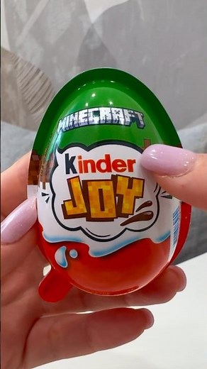 Minecraft Kinder Surprise Unboxing 💥 Mystery Toy Reveal