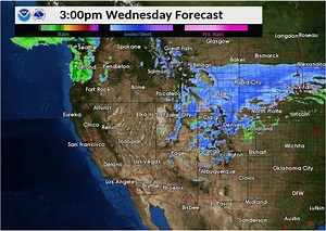 1.8K views · 22 reactions | Windy conditions will continue today as a storm intensifies as it moves into the Midwest. The next system will arrive from the northwest late tonight with snow levels near 4500-5000ft on Thursday. | US National Weather Service Boise Idaho | Facebook