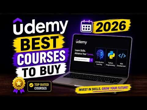 Best Udemy Courses to Buy in 2026 | Top Skills Worth Learning | My Top Recommendations