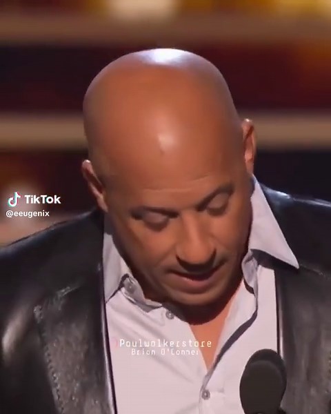 Vin Diesel Singing See You Again for Paul Walker