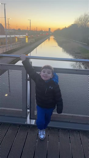 Rio’s first experience of going to see a football Match❤️ Shells fan in the making😍