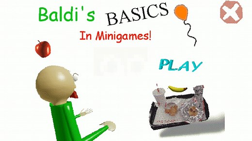 [Baldi's basics]经典模组: 巴迪的小游戏合集