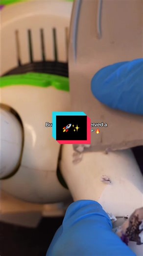 Restoring a Thrift Store Buzz Lightyear