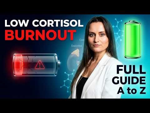 LOW CORTISOL & ADRENAL BURNOUT - The Complete Guide (A to Z)