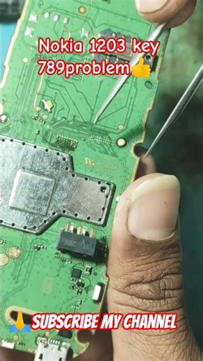nokia 1203 keypad 789 not working solution#mobilephone #automobile ytshort. #repair #chargingport
