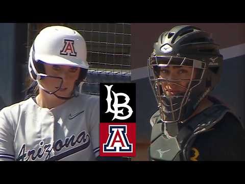 Long Beach State vs #14 Arizona Women's College Softball Highlights Full Game 2026