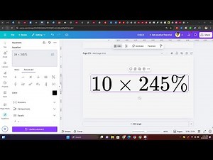 How To Put Math Equations In Canva