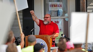 Nearly two months into strike, BIW union reports progress in contract negotiations as one subcontractor tests positive for COVID-19