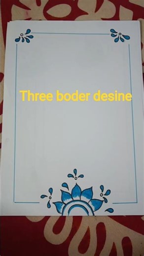 project paper work . paper boder #viral #art