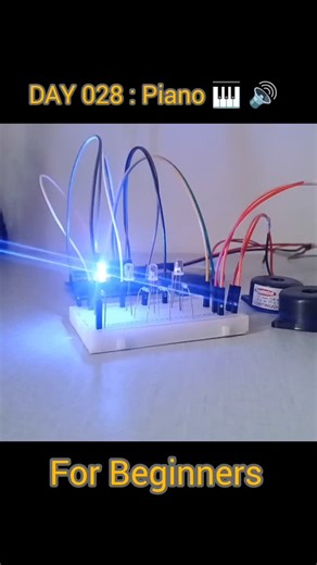 Ashish Dixit – ADE2 Workshop | Buzzer se Piano Sound 🎹🔔 Beginner friendly Arduino project 👍 Is project se ✔️ tone() function ✔️ Frequency vs sound ✔️ Passive buzzer... | Instagram