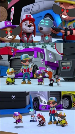 ✅❗️PAW Patrol❗️Rubble and Crew - ⚡️Monster How Should I Feel - ❗️Mighty Pups Animation