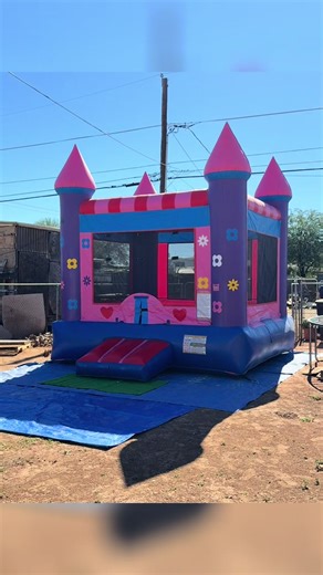 Rent your jumping castle today! 🏰 #party #rental #smallbusiness #fiesta #kids
