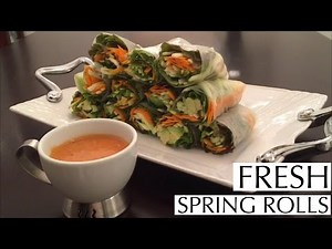 How To Make Fresh Spring Rolls At Home