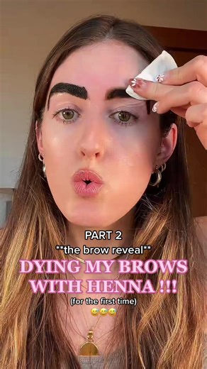 Henna Brow Tinting: The Big Bold Brow Reveal!