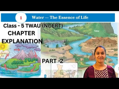 Water- The Essence of Life(PART -2) / Class-5 TWAU (EVS) / NCERT Chapter-1 Explanation.