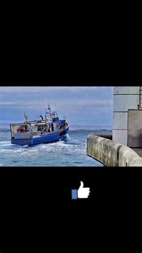 Bateau de pêche qui rentre en surf 🏄‍♂️ #mer #pêche | Petit Bateau Cotier