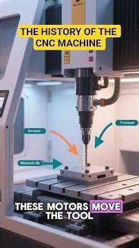THE HISTORY OF THE CNC MACHINE #machine #howthingswork #inventions