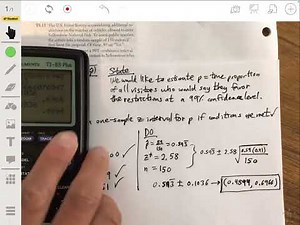 T8.11 | AP Statistics Chapter 8 Practice Test: Confidence Intervals For Population Proportions