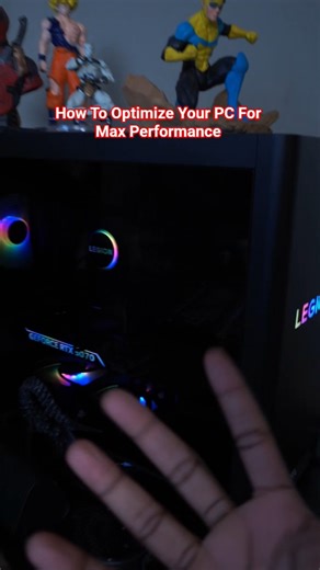 How To Optimize Your Pc For Max Performance #pctips #PC #fpsboost