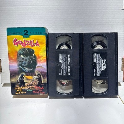 Godzilla VHS 1996 Sci-Fi Collector 2 Pack GoodTimes Home Video | eBay