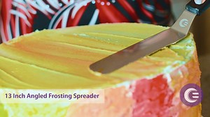 Watch Culina Experts Stainless Steel Offset Spatula - 13-Inches on Amazon Live