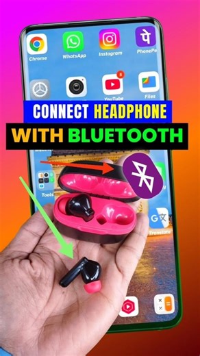How to Connect Any Bluetooth Headphones to Phone 🔥#shorts