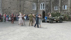 Dancing in Wartime! It was a Ballroom Blitz at Killymoon Castle on their D-Day 80 Commemoration event. Some great Second World War vintage music in my video along with some impressive dancing!! #ww2ni #WW2 #Killymoon #Ballroomblitz #Cookstown #Dday80 | The Second World War in Northern Ireland