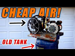 Building an Air Compressor for DIRT CHEAP