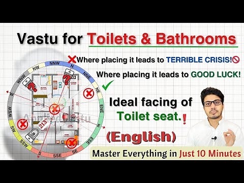 Toilet direction as per vastu - Toilet Seat Direction - Vastu course - Vastu Shastra in English