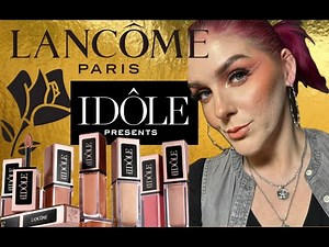 Swatching and Trying the NEW Lancôme IDOLE TINT LIQUID EYE BLUSHERS | Thebriabeauty