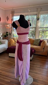 Brittany Jackson on Instagram: "She’s finally done!!! #megara #hercules #megaradress #crochetcostume #crochethalloween #megandhercules #bjax #madebybjax #bjaxart"