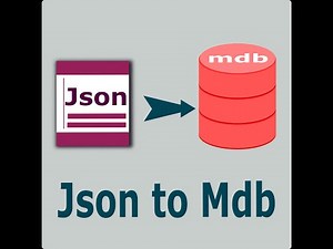 Json to Mdb