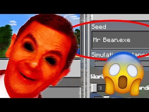 Minecraft "MR BEAN.EXE" World (Scary Mr Bean Minecraft Seed)