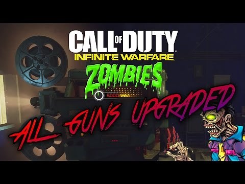 ALL GUNS PACK A PUNCHED IN INFINITE WARFARE ZOMBIES (Every IW Zombies Weapons Upgraded)