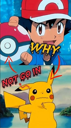 🔥“WHY PIKACHU REFUSES HIS POKÉBALL?! 😱REAL SECRET REVEALED!🔥#pokemon #anime#pikach#pokemonjourneys