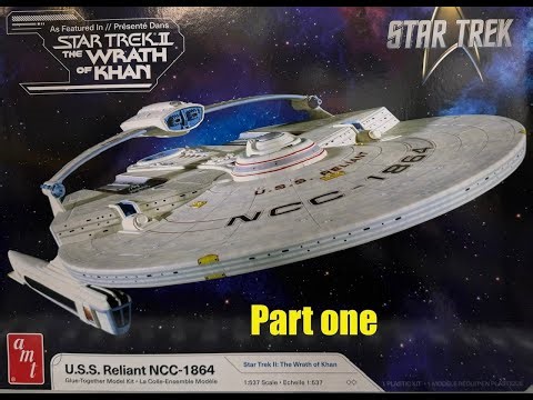 Build U S S Reliant in 1:537 scale pt 1