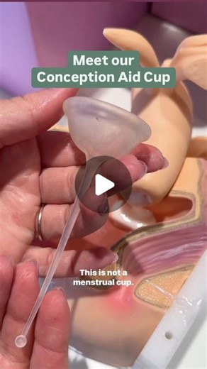 Frida Mom | Meet our Conception Aid Cup. This flexible silicone cup keeps sperm close to the cervix after intercourse or insemination as an aid to... | Instagram