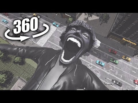 SCP-067 appear in the City ! | VR / 4K | 67 Kid Meme