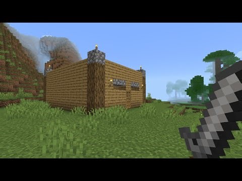 I'M BUILD MY HOUSE IN MINECRAFT