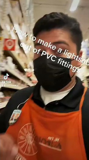 HOW TO MAKE A LIGHTSABER OUT OF PVC!!