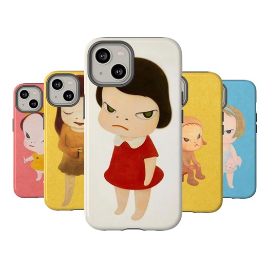 Yoshitomo Nara Moody Girl Phone Case | Japanese Art iPhone Samsung Pixel Shell - Etsy