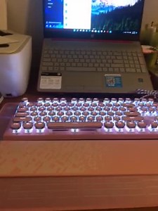 Watch Light up keyboard for any laptop or computer on Amazon Live