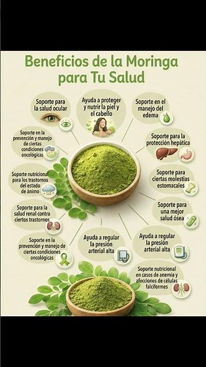 La Moringa Hace Esto en Tu Cuerpo #moringa #salud #bienestar