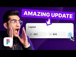 Figma Update: Aspect Ratio Lock | Figma Tutorial