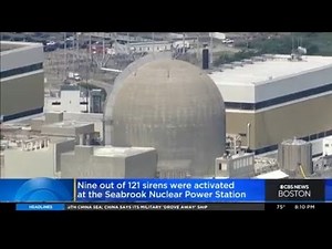 Nine out of 121 sirens were activated at Seabrook Nuclear Power Station