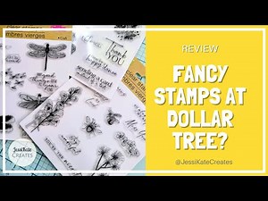 An Honest and Thorough Review of Dollar Tree Clear Stamps