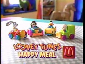 McDonald's Do You Believe In Magic Looney Tunes Happy Meal 90s Commercial (1993)