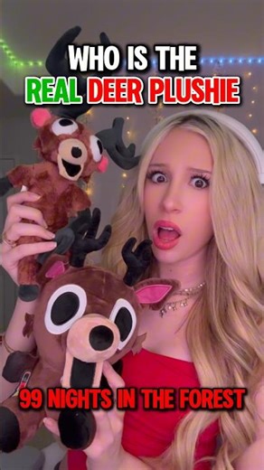 UNBOXING The “REAL” 99 NIGHTS IN THE FOREST DEER PLUSHIE on ROBLOX! 🦌